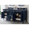 James Martin Vanities Brittany 72in Double Vanity, Victory Blue w/ 3 CM Charcoal Soapstone Quartz Top 650-V72-VBL-3CSP - alternate 3